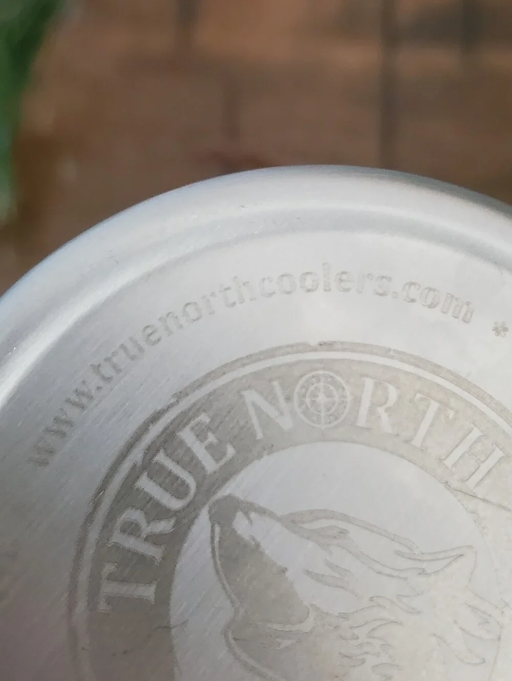True North Wolf Etched 20oz Stainless Steel Vacuum Insulated Travel Tumbler Mug